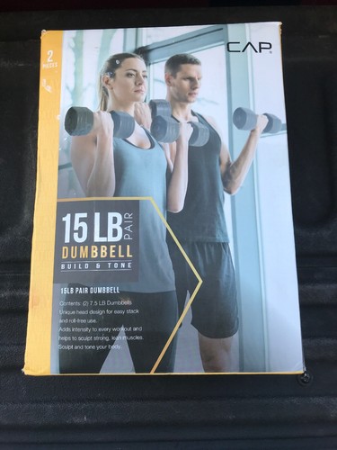 Cap pound dumbbell set - cap, 7.5