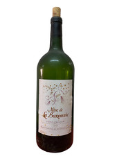 ANCIEN BOUTEILLE DE VIN VIDE MISE DE LA BARONNIE ST EMILION BARON DE ROTHSCHILD