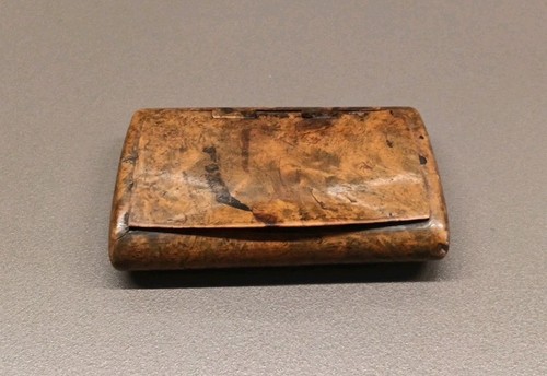 Ancienne tabatière loupe - tabatière,