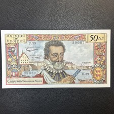 France - Billet 50 NF Henri IV