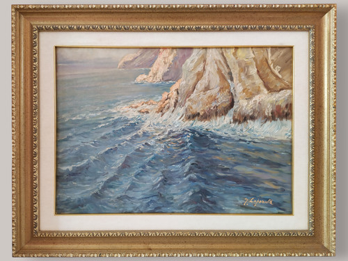Marine paysage côtier - paysage,