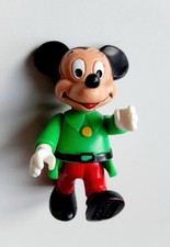 Figurine Mickey Mouse Bully W. Germany VTG Articulée Vintage 1984
