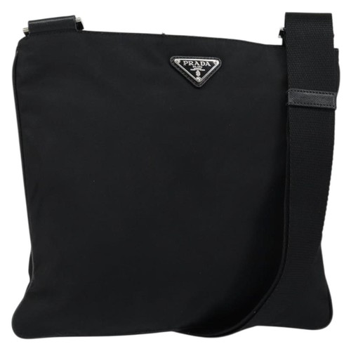 Sac messenger plat prada - sac,