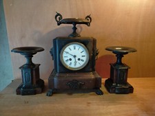 Pendule garniture cheminee - pendule,