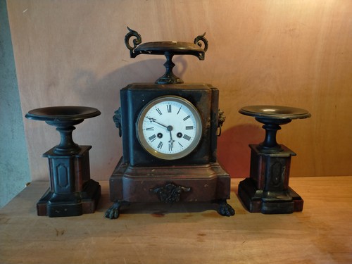 Pendule garniture cheminee - pendule,