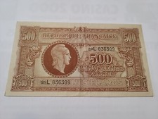 FRANCE 500 FRANCS MARIANNE TYPE 1945 SERIE L  ETAT: TTB+  L 836399
