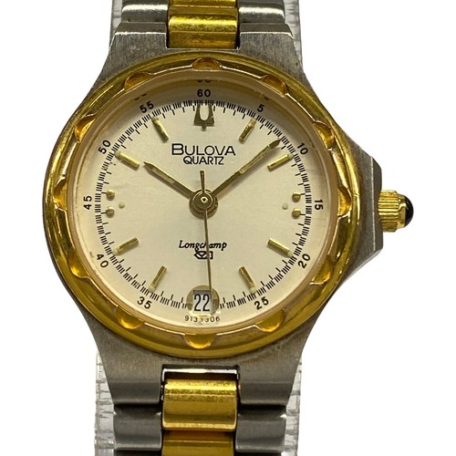 Bulova watch ivory - ss,