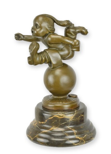 Sculpture bronze tom pouce - en,