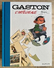INTEGRALE GASTON FRANQUIN EPUISE DOS TOILE BLEU NEUF SOUS CELLO