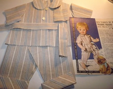 KIT découpé VETEMENT,poupee