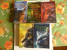 LA GUERRE DES CLANS / LIVRE 1 à 5 / ERIN HUNTER / POCKET JEUNESSE lot