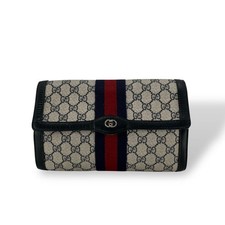 Sac pochette GUCCI PVC cuir