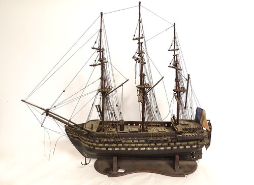 Maquette bateau français