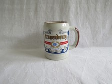 chope en grés bière kronenbourg 1664