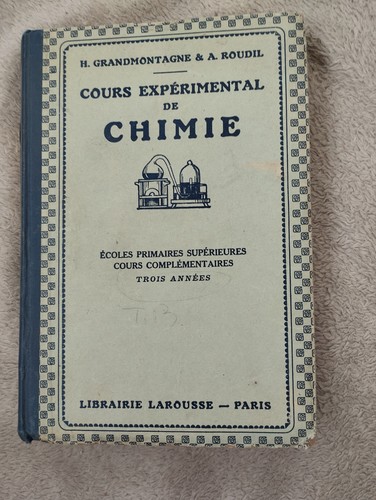 Ancien livre scolaire cours - livre,