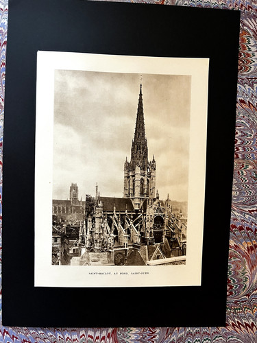 Rouen saint maclou au fond - rouen,