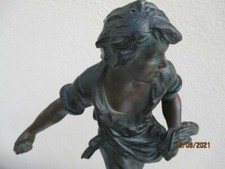 Superbe statuette en régule