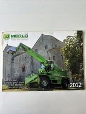 Catalogue MERLO Roto 2012 télescopique agricole BTP tracteur engin