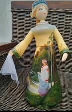 Magnifique Statuette Artisanale Russe Signée - Tverskoy Uzo / Gus'kova E.P. -...