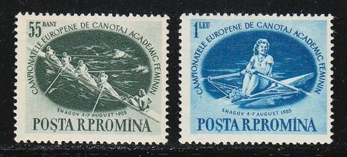 Romania 1955 mnh 1054 1055 - romania,