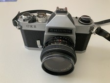 chinon CX II + objectif auto chinon 1:1.7 f=55mm - non testé
