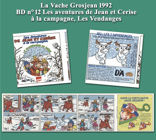 Vache grosjean 1992 bd 12 - vache,