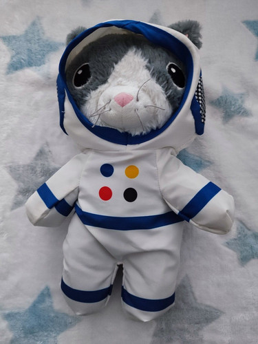 Doudou peluche chat - doudou, astronaute