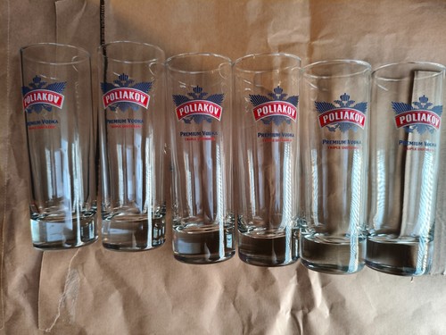 Lot verres vodka poliakov - 6,