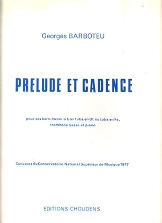Prélude cadence pour - prélude,