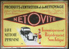 NETOVITE ANCIENNE PLAQUE