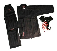Uniforme Karaté Karategi Student Noir Kimono Ju-Jitsu Kung Fu Gi Suit Uniform