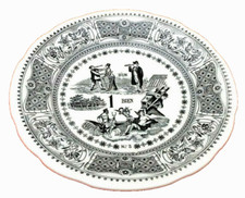 Faïence de Gien Assiette "