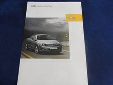 catalogue depliant opel astra twin top 2007