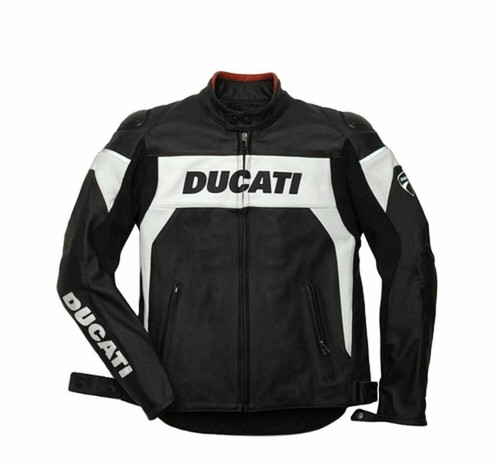 Ducati veste motard - en, cuir
