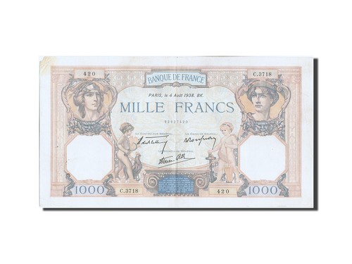 Billet france 1000 francs - billet,,