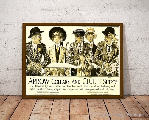 Affiche publicitaire vintage