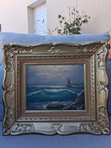 Tableau marine huile luigi - tableau, g.luigi