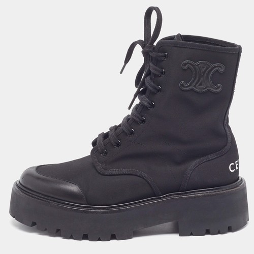 Bottes combat noires - noires, en