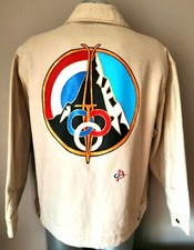 MONITEUR ALPIN JEUNESSE MONTAGNE BLOUSON CREME XL PEINT 