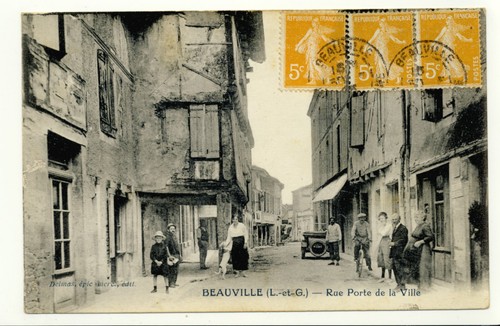 Beauvillé rue porte de - rue,