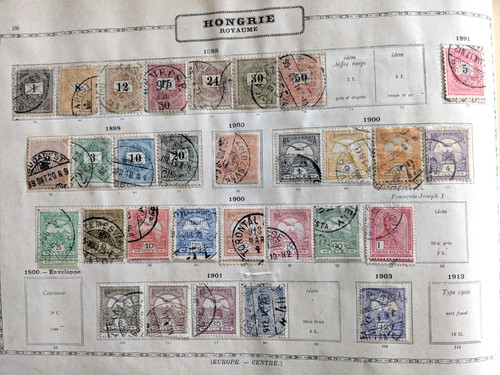 Timbres hongrie lot 1888 - hongrie,