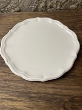 Plat à gâteau GIEN blanc –