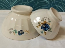 2 Bols Anciens à Facettes