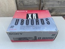 SONY XR-U800RDS GOLD EDITION NEAR MINT BOX