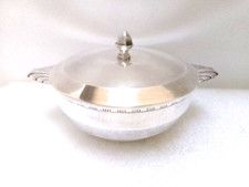 Légumier Art Déco en métal