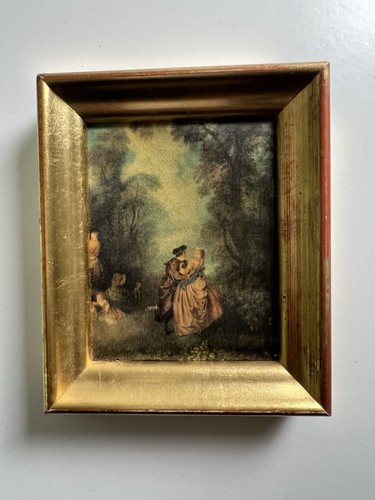 Cadre baroque bois or - en,