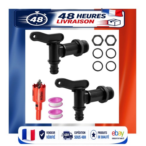 Robinet cuve plastique - cuve, 3/4"