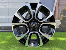 4X R16 Pouce 5X108 Citroen Berlingo Style Noir Poli Roues : Pour Picasso