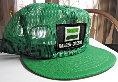 C1970 barber greene - c1970, casquette