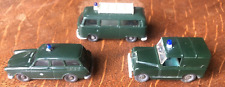 Lot de 3 véhicules de police WIKING échelle 1/87ème - TBE.